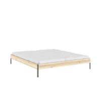 Core Bed Frame 180x200 Raw/Sage Green