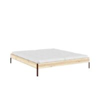 Core Bedframe 180x200 Raw/Terra Red