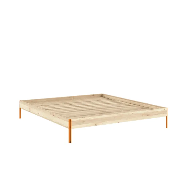 Core Bed Frame 180x200 Raw/Solar Orange