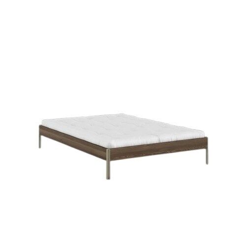 Core Sengeramme 140×200 Johannesbrunt/salviegrønn