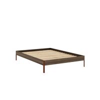 Core Bed Frame 140x200 Carob Brown/Terra Red