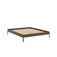 Core Bed Frame 160x200 Carob Brown/Vivid Blue