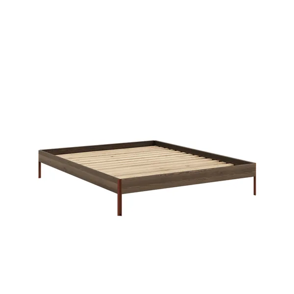 Core Bed Frame 160x200 Carob Brown/Terra Red