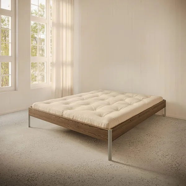 Core Bed Frame 180x200 Carob Brown/Sage Green