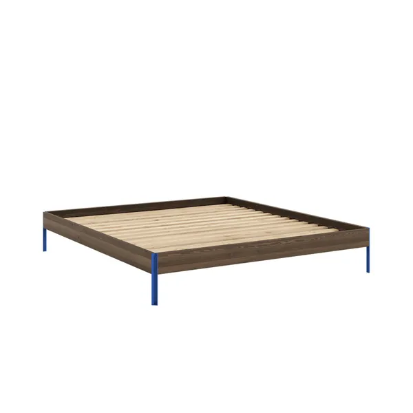 Core Bed Frame 180x200 Carob Brown/Vivid Blue