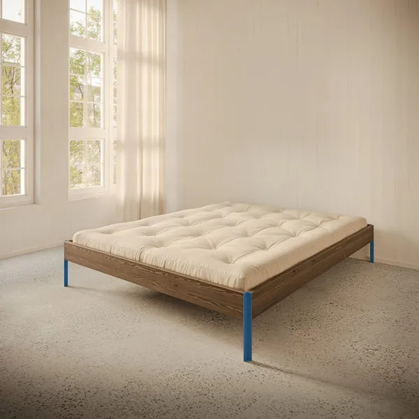 Core Bed Frame 180x200 Carob Brown/Vivid Blue