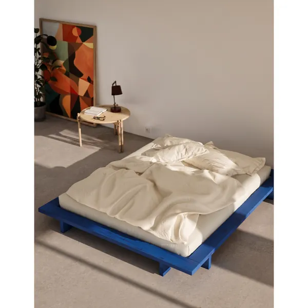 Japan Bedframe 180x200 Levendig Blauw