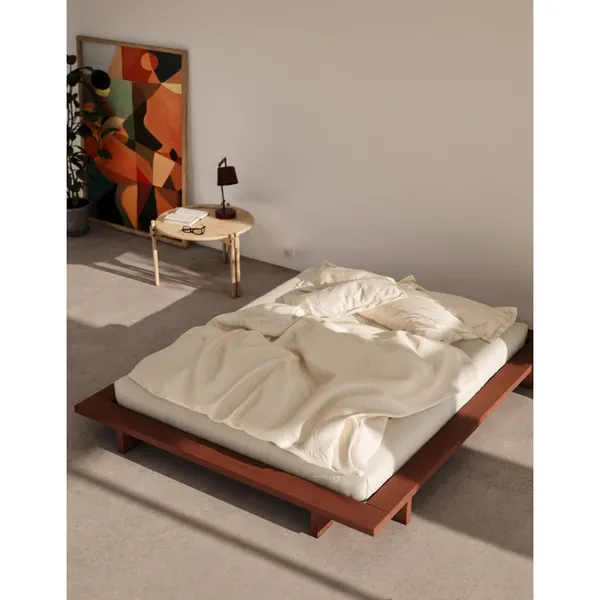 Japan Estructura de cama 140x200 Terra Red