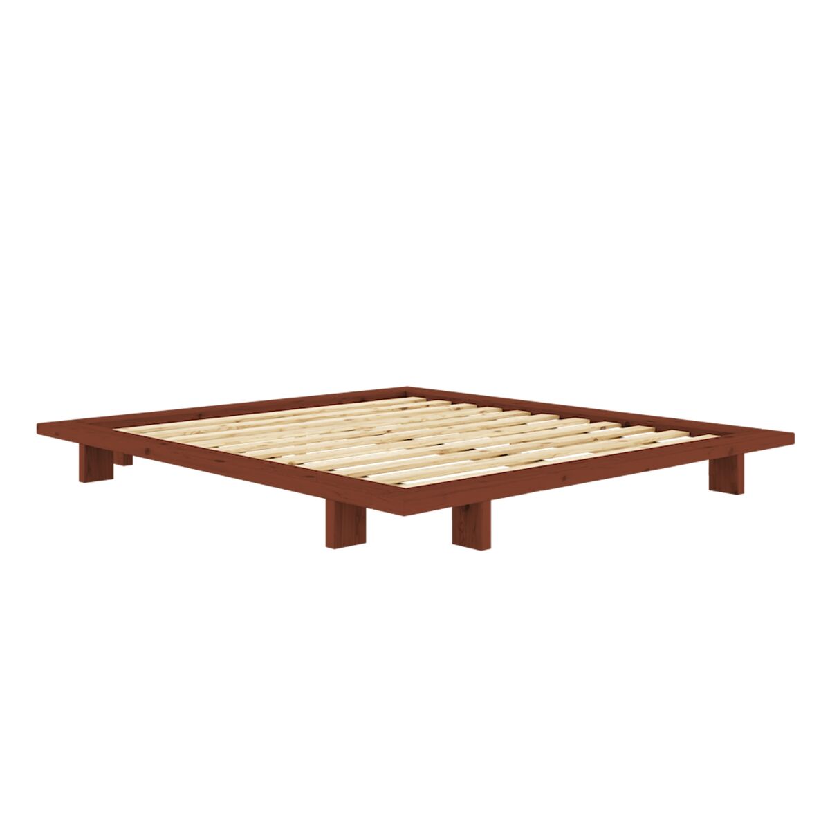 Japan Bedframe 180x200 Terra Rood