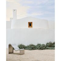 Dream View Bank 60 cm Geborsteld Aluminium
