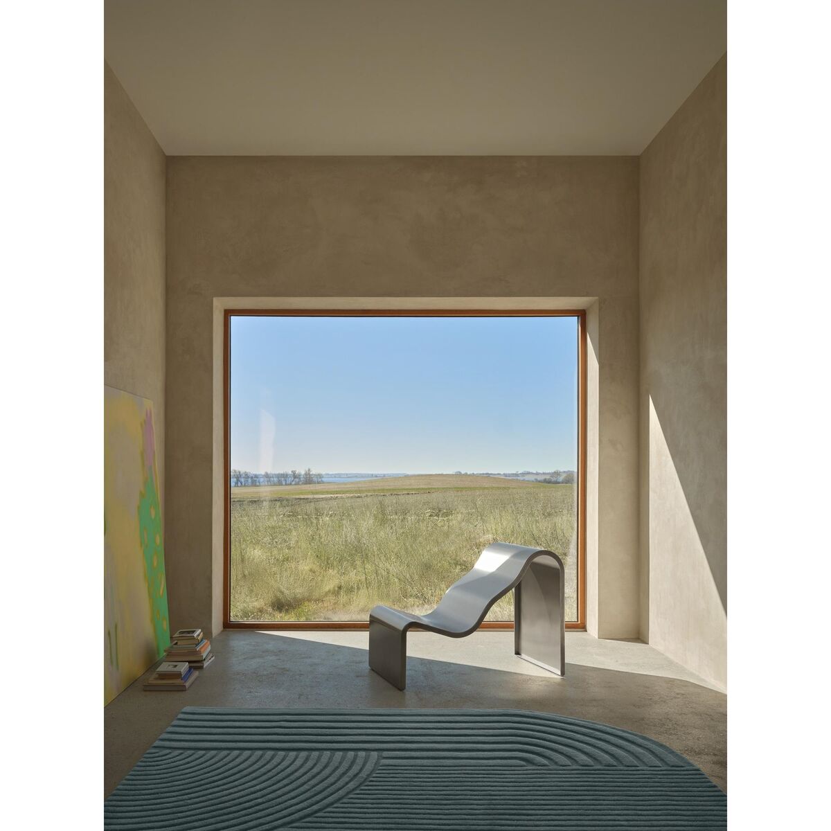 Dream View Bank 60 cm Geborsteld Aluminium