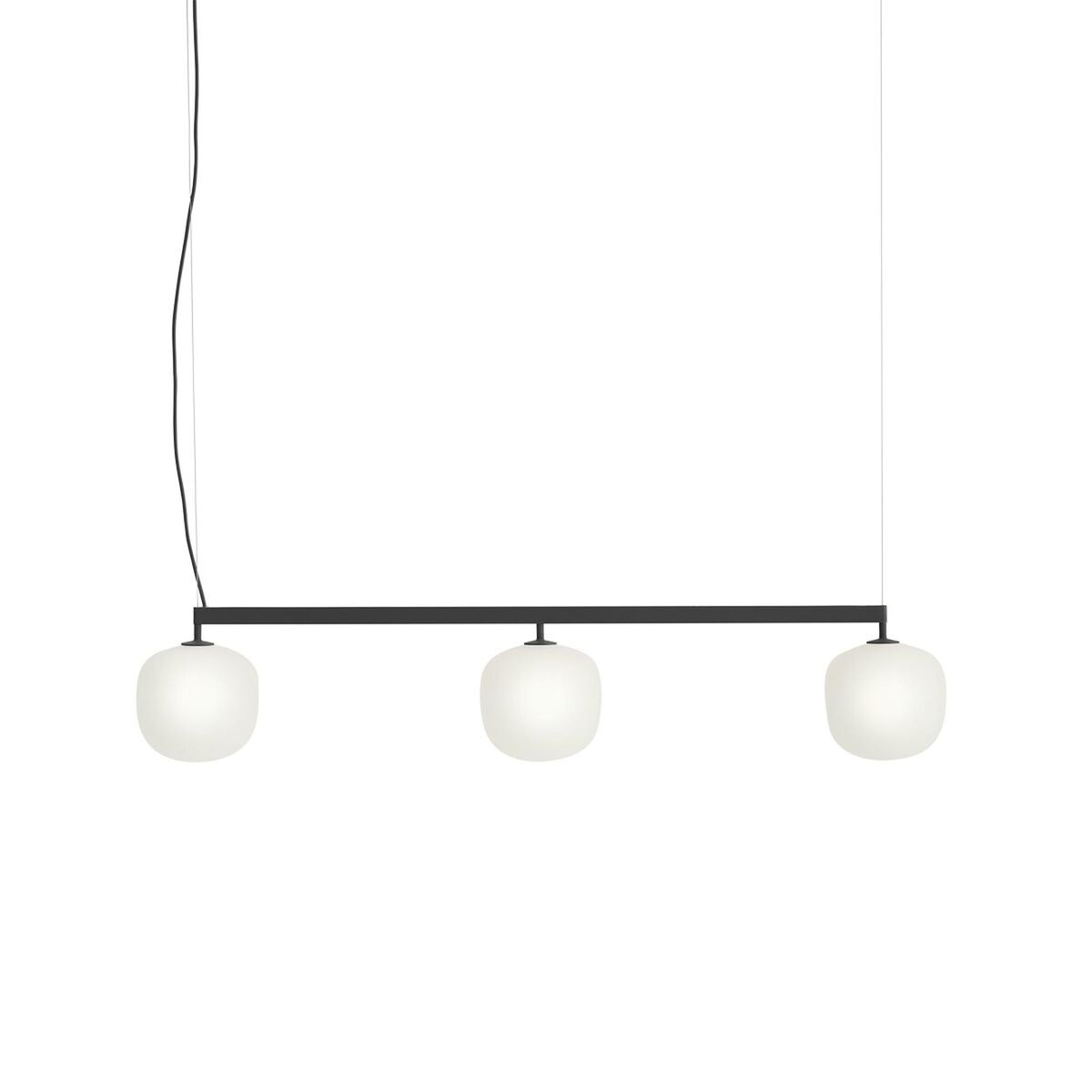 Rime Rail Taklampe Sort
