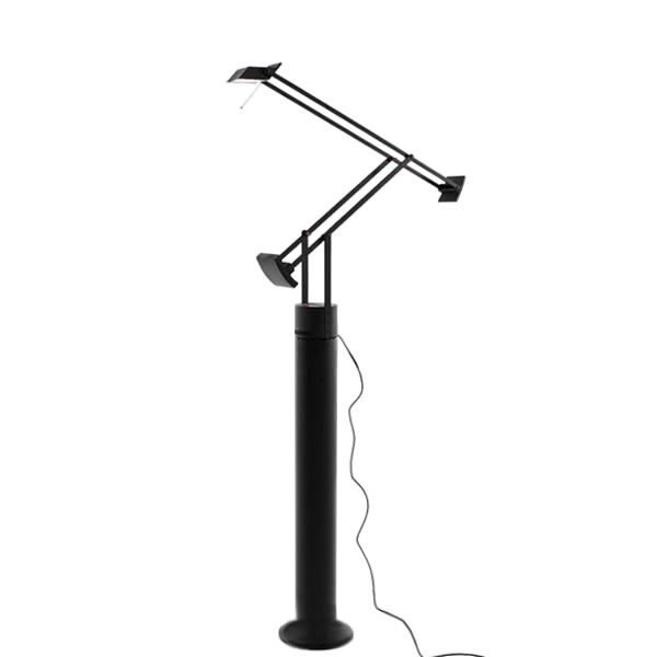 Tizio Bordslampa med Kolumn Svart