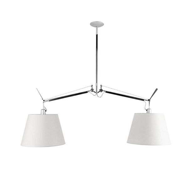 Tolomeo Basculante Taklampa Satin &Oslash;32