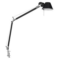 Lámpara de Mesa Tolomeo Negro con Clip