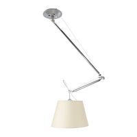Tolomeo Decentrata Pendelleuchte Pergament 32 cm