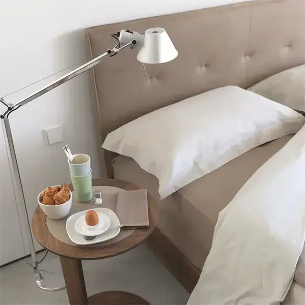 Tolomeo Lettura Gulvlampe Aluminium