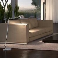 Tolomeo Lettura Gulvlampe Aluminium