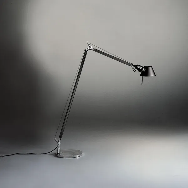 Tolomeo Lettura Gulvlampe Sort