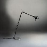 Tolomeo Lettura Gulvlampe Sort