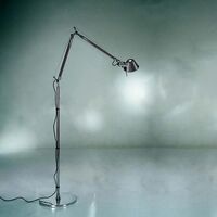 Tolomeo Lettura Gulvlampe Sort