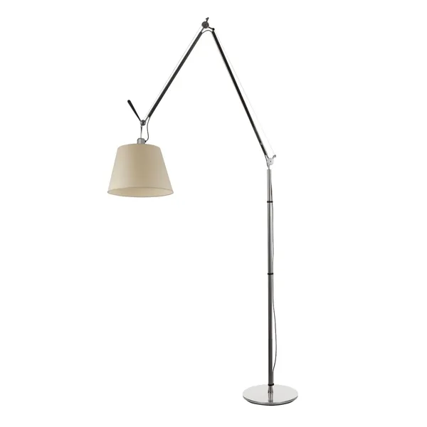 Tolomeo Mega Floor Lamp Parchment 32 cm Shade