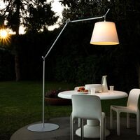 Tolomeo Mega Stehlampe Pergament 36 cm Lampenschirm