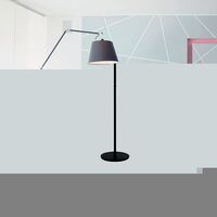 Tolomeo Mega Gulvlampe Sort 36 cm Skærm