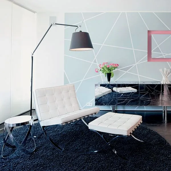 Tolomeo Mega Gulvlampe Sort 42 cm Skærm