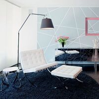 Tolomeo Mega Gulvlampe Sort 42 cm Skærm