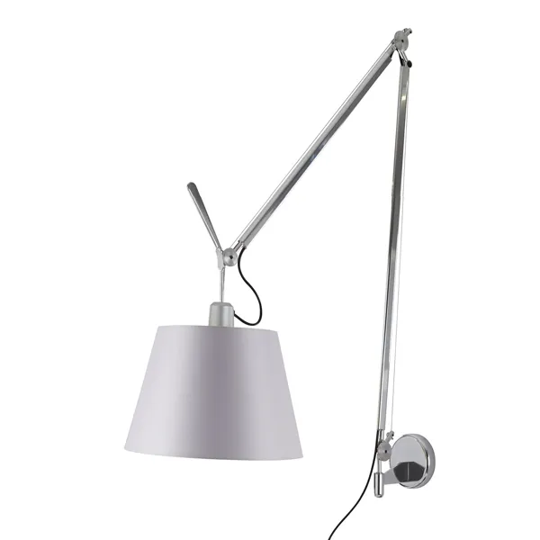 Tolomeo Mega Applique Satinato 32cm con Dimmer