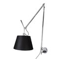 Tolomeo Mega Wall Lamp Shade Black with Dimmer
