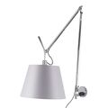 Tolomeo Mega Væglampe Sort/Satin 42cm