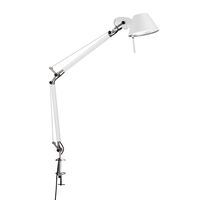 Tolomeo Mini Table Lamp White with Clip