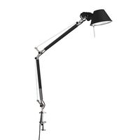 Tolomeo Mini Table Lamp Black with Clip