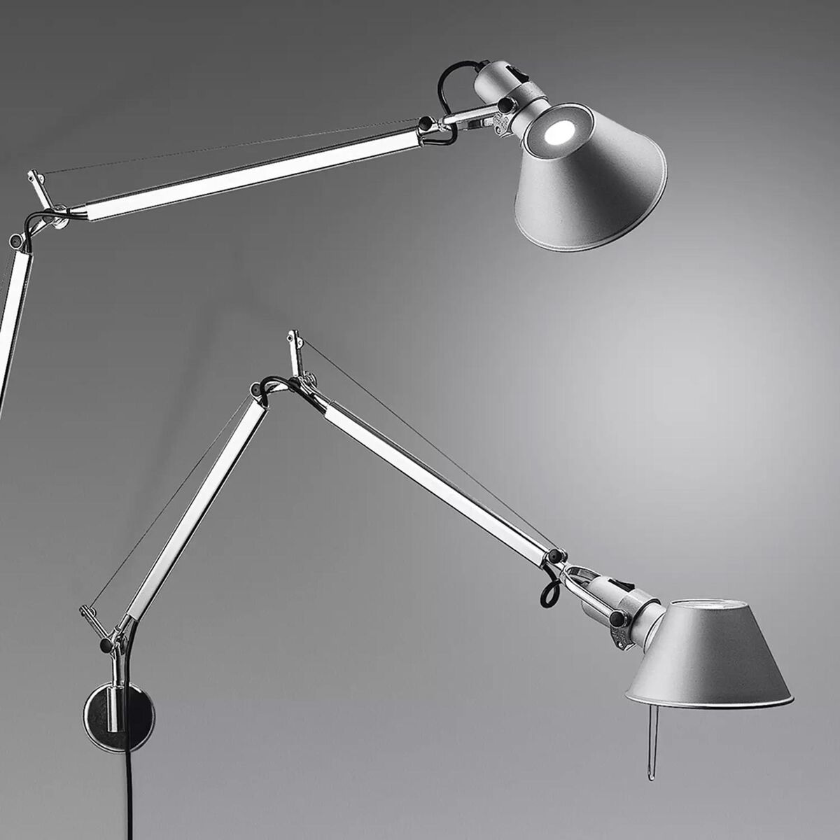 Tolomeo Wall Lamp Aluminum