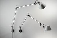 Tolomeo Vegglampe Sort