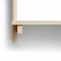 Beam Wall Shelf 5 Pine