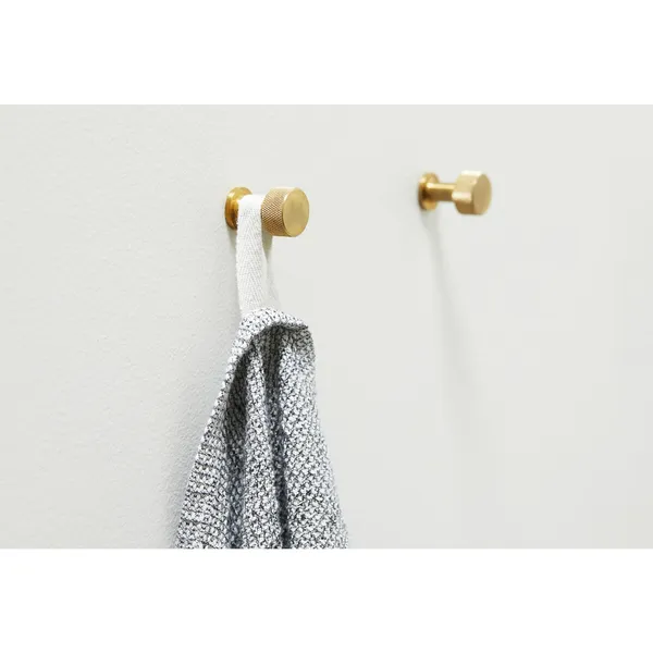 Shape & Refine Angle Hook Small Brass