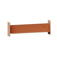 PLI Stalen Plank 60 cm Mandarijn Rood
