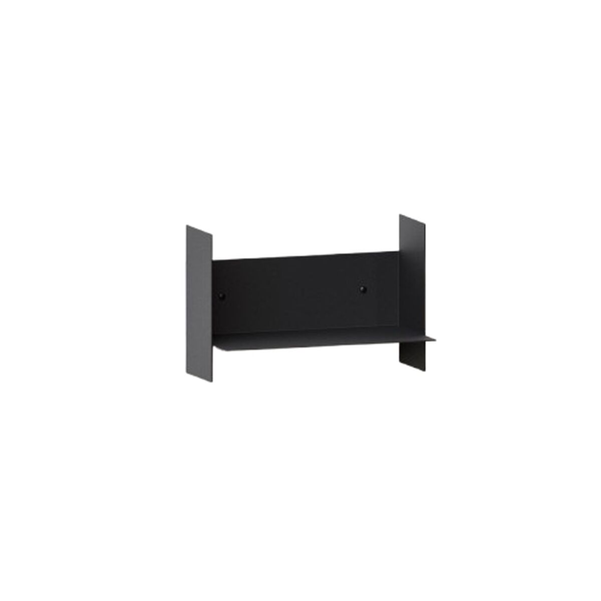 PLI Stahlregal 30 cm Graphitschwarz
