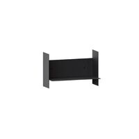 PLI Stahlregal 30 cm Graphitschwarz