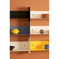 PLI Stahlregal 30 cm Napoli Gelb