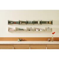 PLI Stahlregal 30 cm Napoli Gelb
