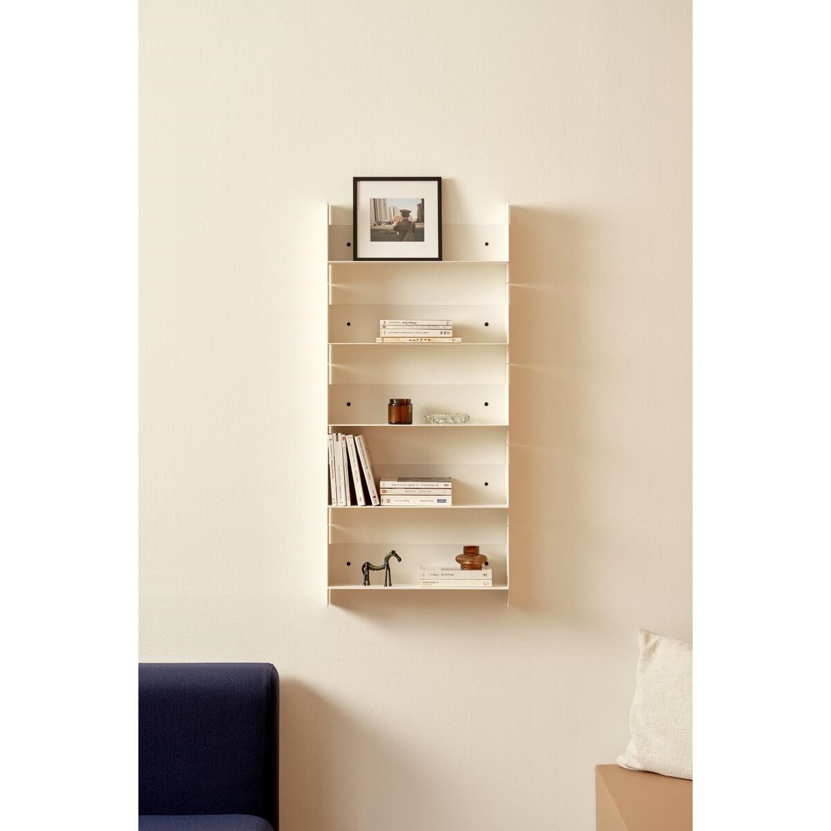 PLI Stålhylle 45 cm Napoli Gul