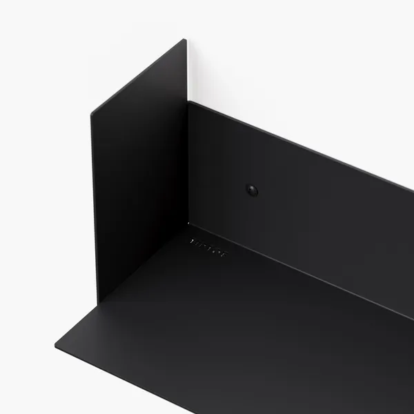 Estante de Acero PLI de 60 Cm, Color Negro Grafito