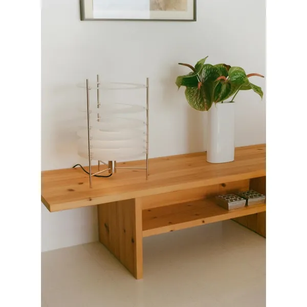 Topuro Bordlampe Stor Rustfri Stål/Akryl