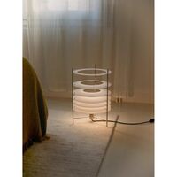 Topuro Bordlampe Stor Rustfri Stål/Akryl