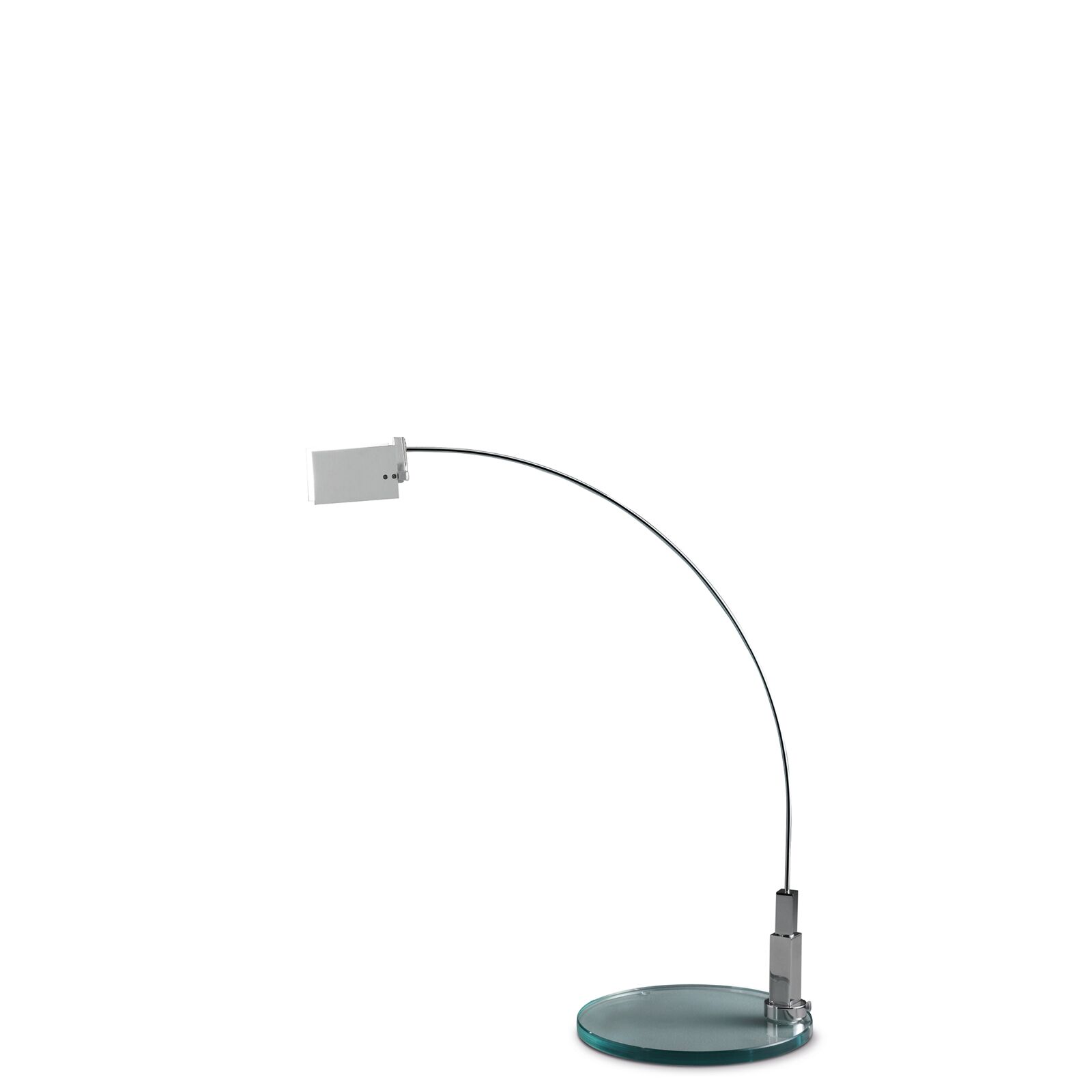 Falena Mellanstor Bordslampa Krom