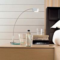 Falena Medium Table Lamp Chrome